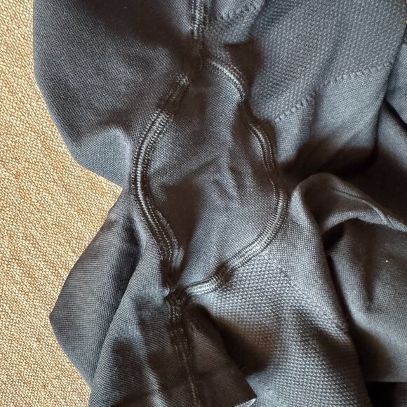 New Gymshark Flex Shorts Black/Charcoal Compression Sweat Wicking Body Contour - Picture 9 of 16